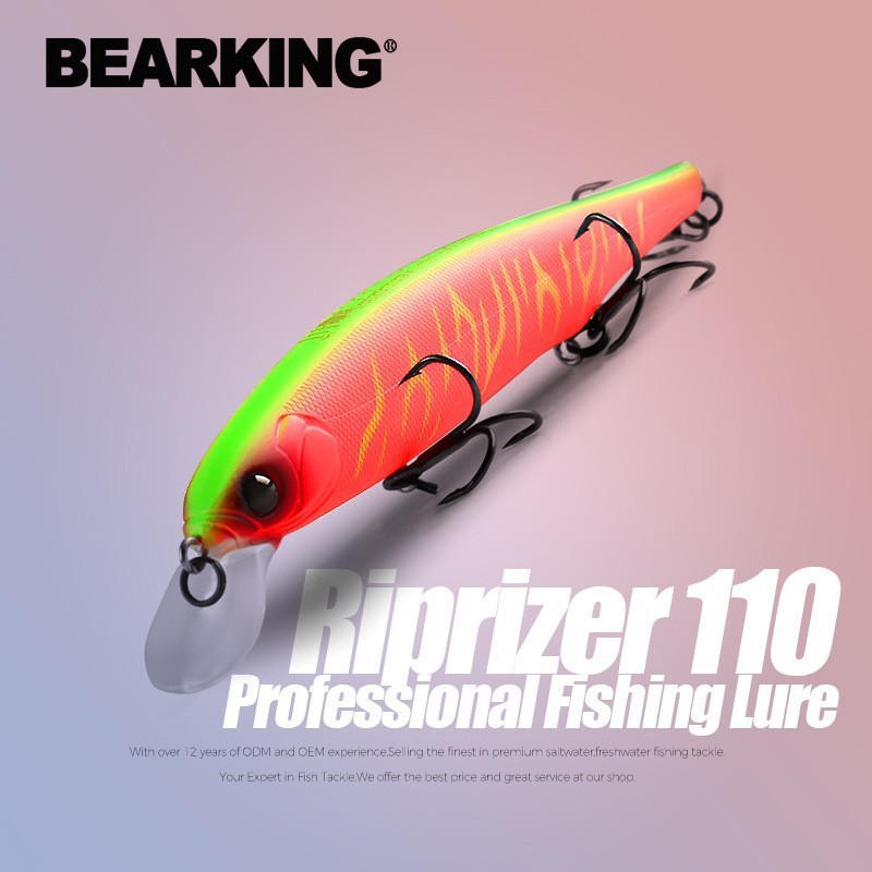 Fishing Lure Crankbait - ベアリング-鯉釣り用の人工餌,ルアー,ジャーキングベイト,ダイビング,1.5mウォブラー,110, 11cm, 15g,最高の価格
