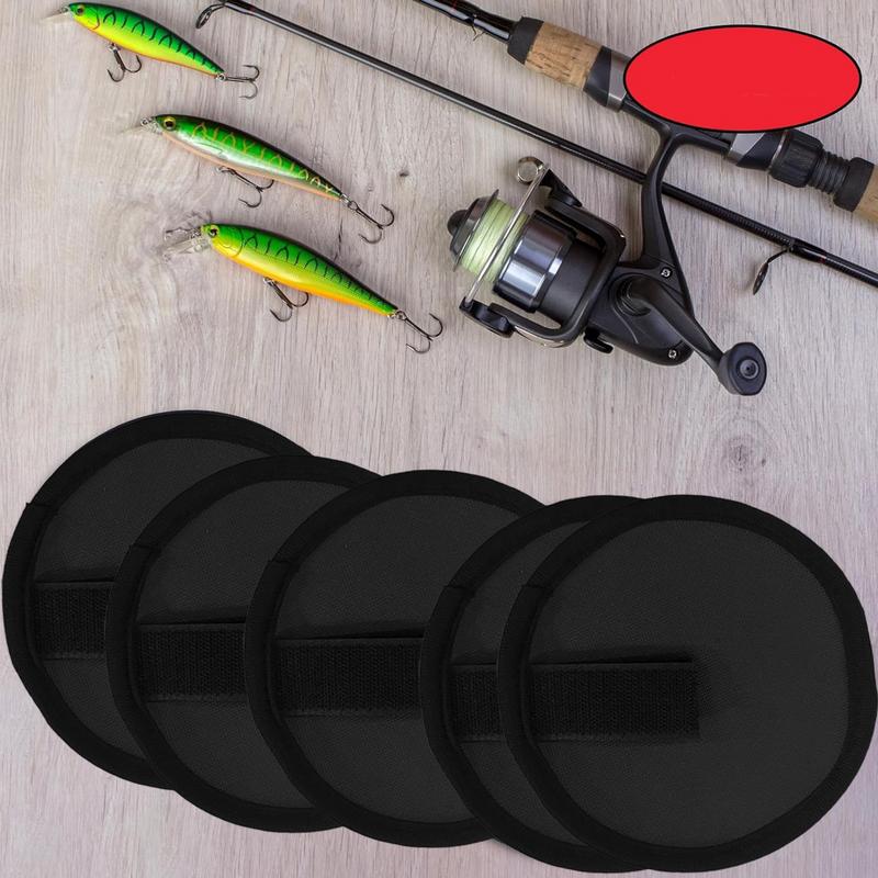 Fishing Lure Making Kit - 4 個釣りフックカバーアップグレードされたオックスフォード布ルアー餌カバープロフェッショナル屋外釣りアクセサリー釣り愛好家のため