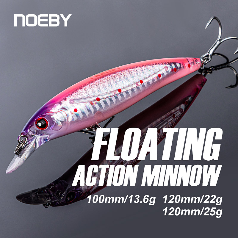 Fishing Lure Jerkbait - ノビー 100mm 14g 120mm 22g ジャークベイト
