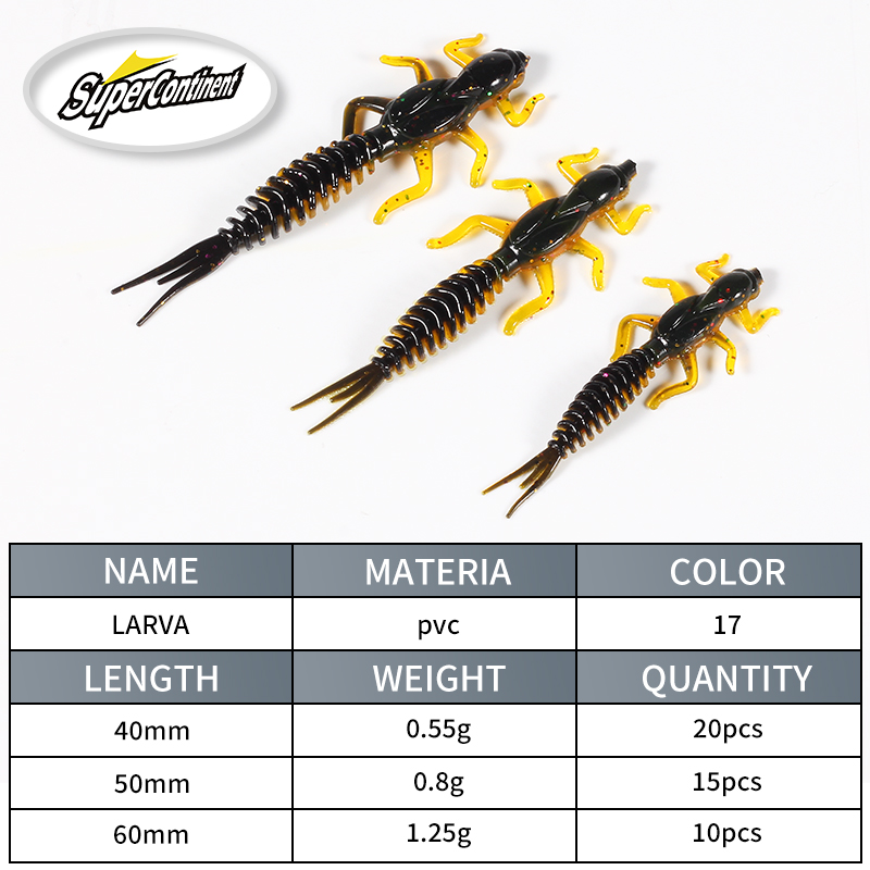 2019New リーチソフトルアーソフトプラスチックルアー幼 - Fishing Lure Topwater のレビューと価格
