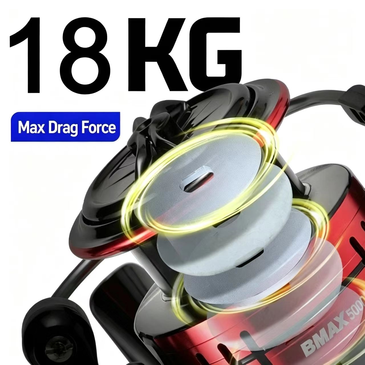オクマ BMA スピニングフィッシングリール ドラグフィッシ - Abu Garcia Reel Max のレビューと価格