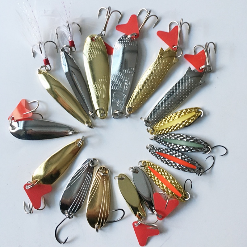 釣り用ルアーキット 16個セット トローリングジギングルアー - Fishing Lure Swimbait のレビューと価格